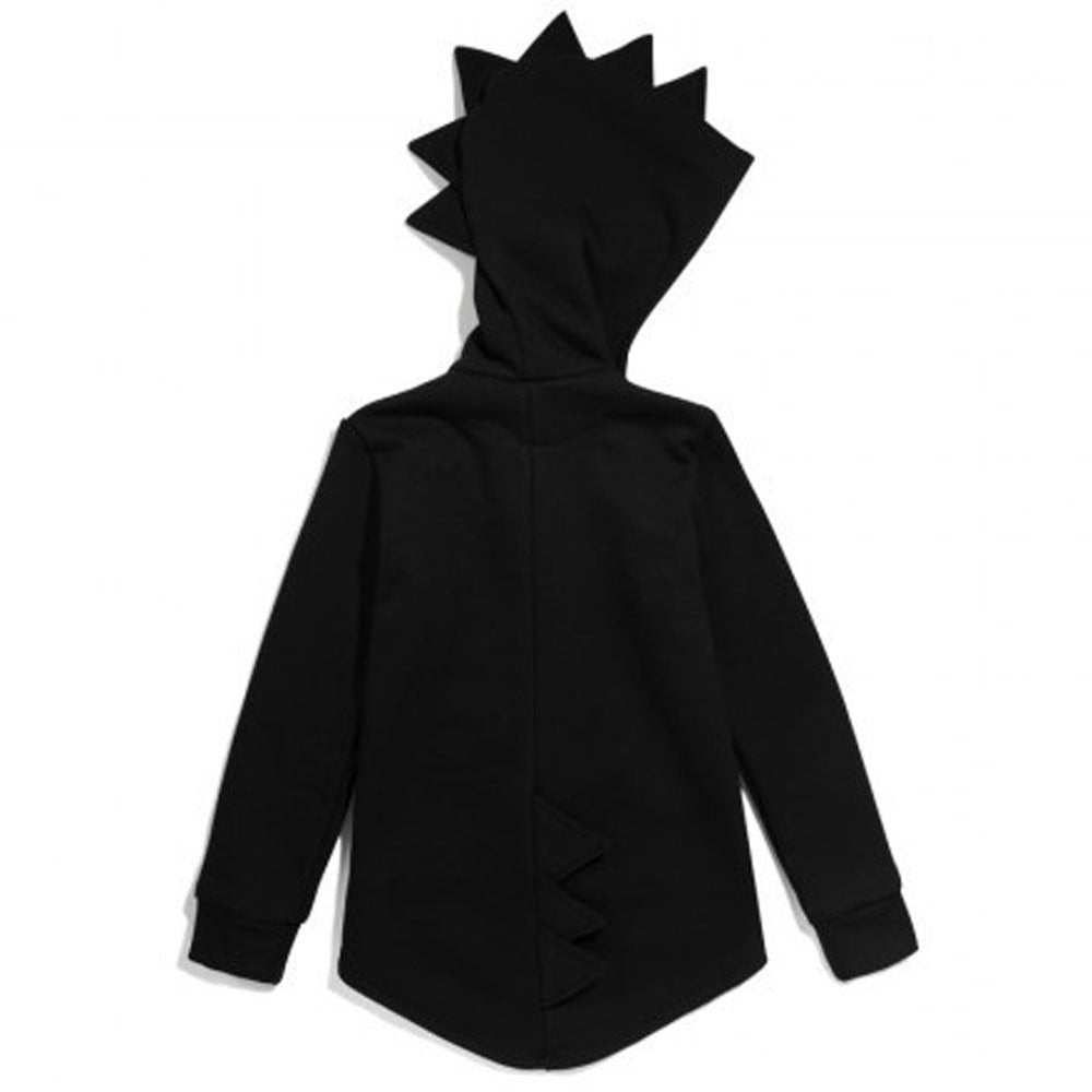Boys Dinosaur Style Hooded Coat Jacket