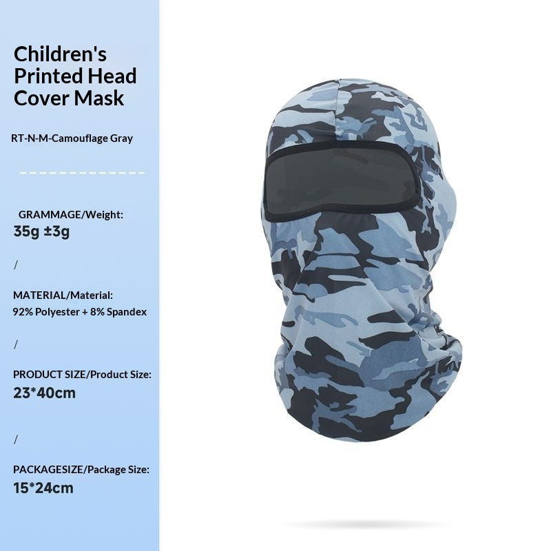 Outdoor Children's Riding Mask Headgear Windproof Sports