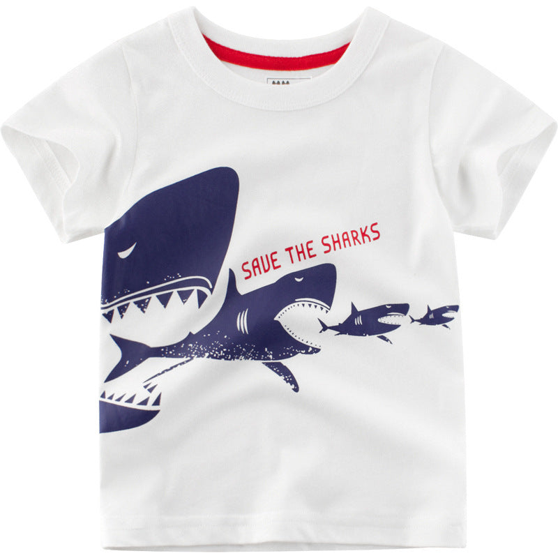 Shark Quest Boys Tshirt
