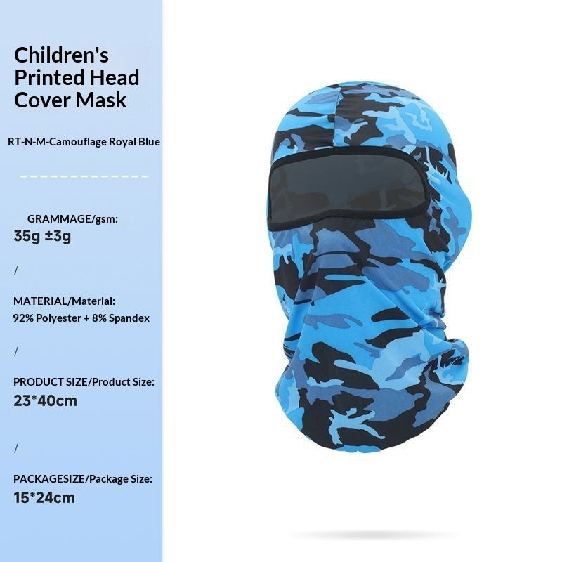 Outdoor Children's Riding Mask Headgear Windproof Sports
