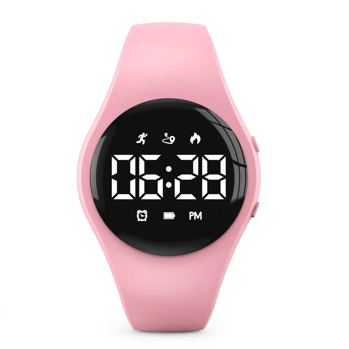 Junior Motion Unisex Pedometer Watch - Pink