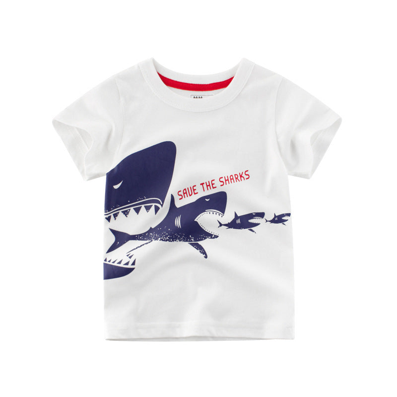 Shark Quest Boys Tshirt