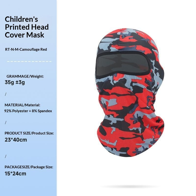 Outdoor Children's Riding Mask Headgear Windproof Sports