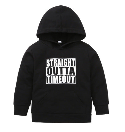 Straight Out Of Timeout Boys Sweater
