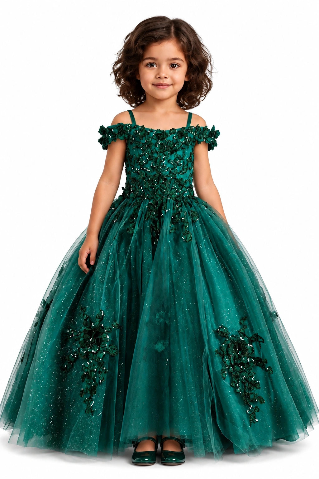 Royal Bloom Couture Dress