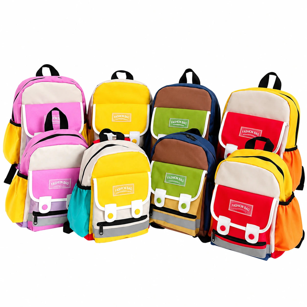 Colorful Trails Unisex Canvas Backpack