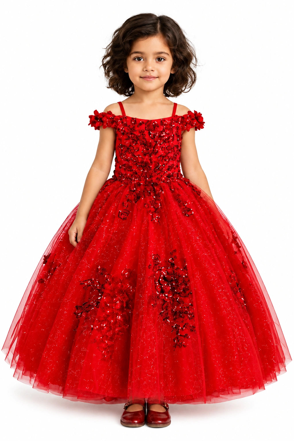 Royal Bloom Couture Dress
