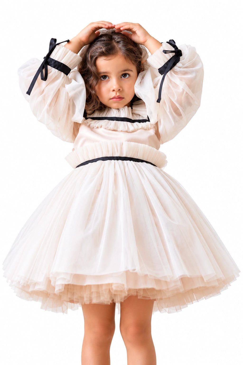 Coco Carmel Tulle Dress
