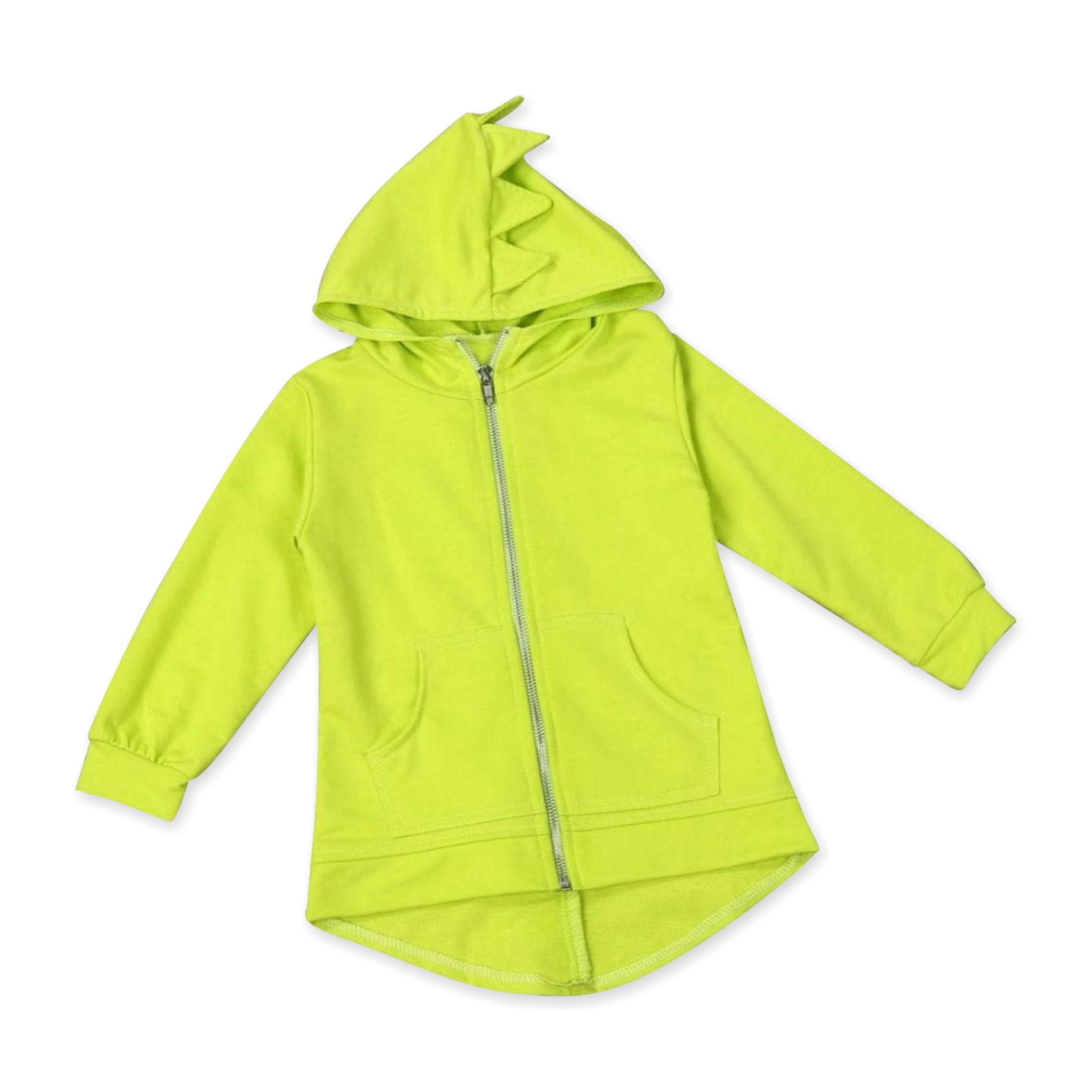 Boys Dinosaur Style Hooded Coat Jacket - fashionfairapparel