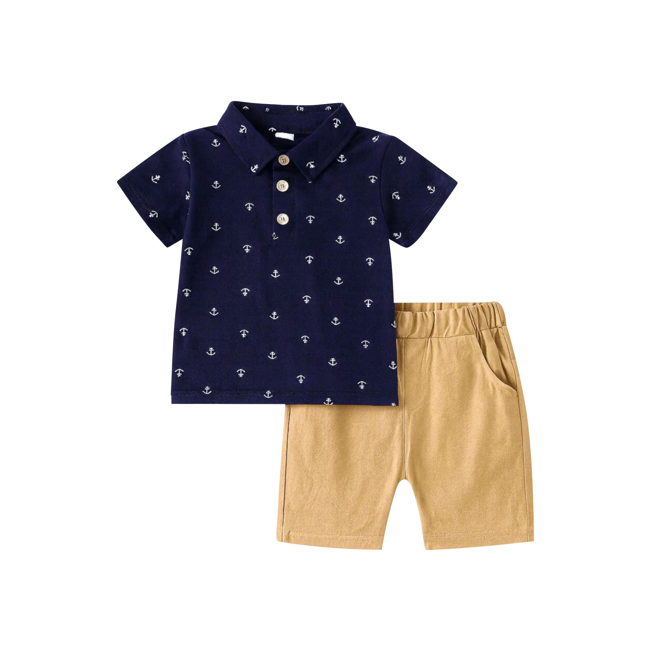 Sea Anchor Shirt Set 