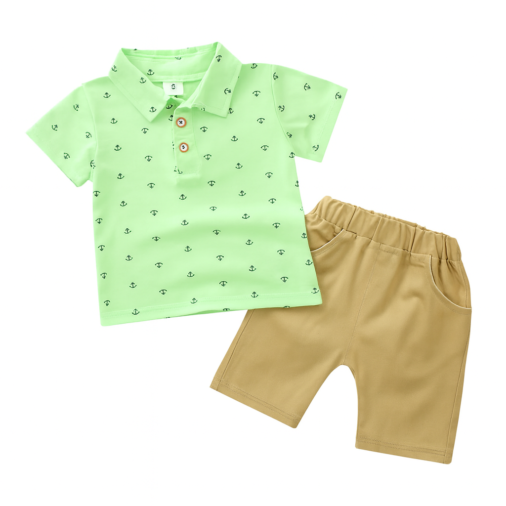 Sea Anchor Shirt Set 
