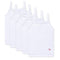 Feathers Girls Undershirts Tagless Camisoles - 5 pk Super Soft Cotton Cami Girls Tank Tops