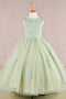 Royal Aurora Sequin Cascade Gown