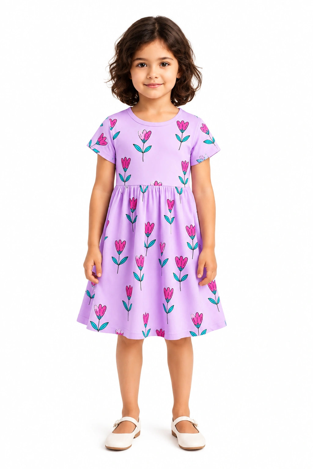 Lavender Bloom Dress
