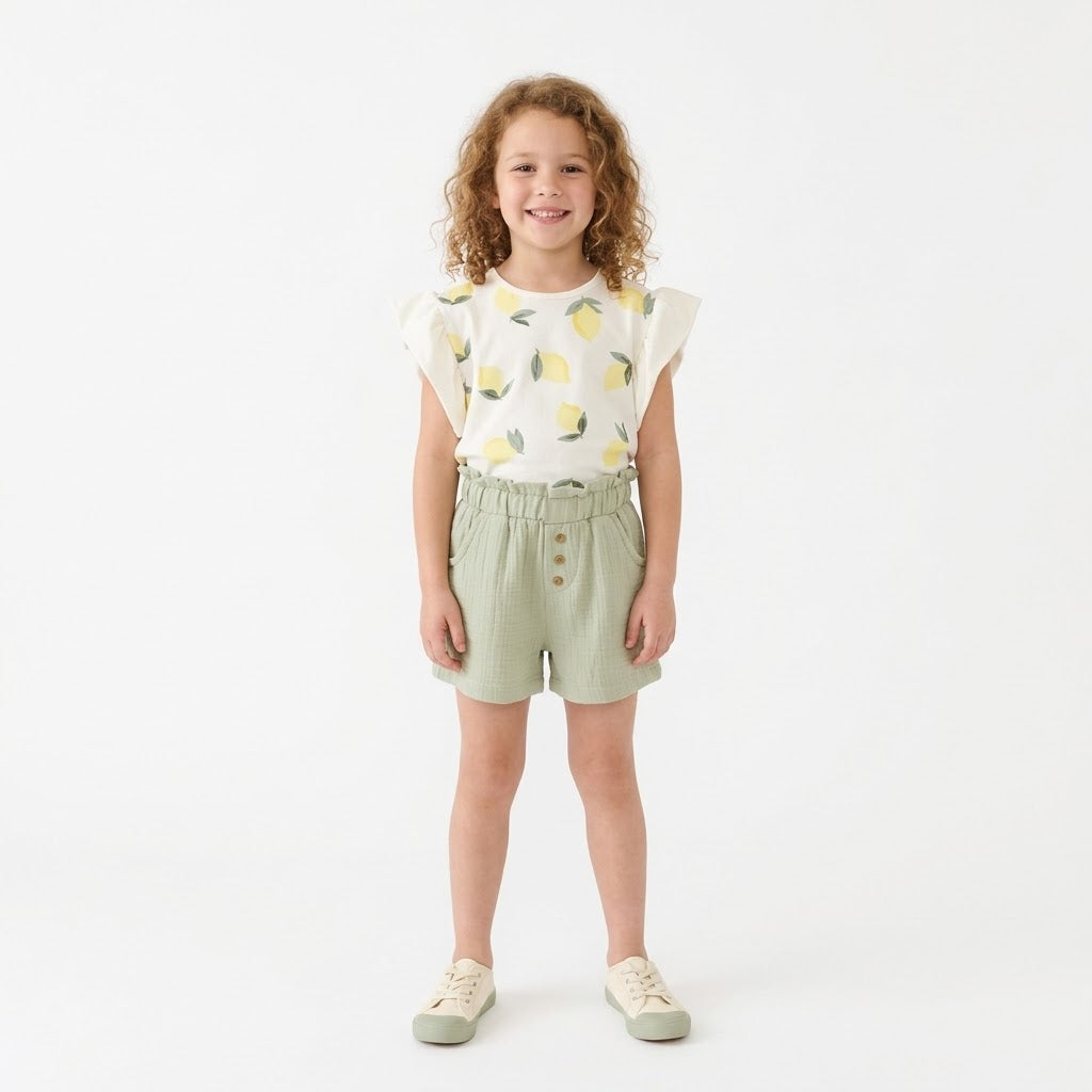 Lemonade Twist Shorts Set
