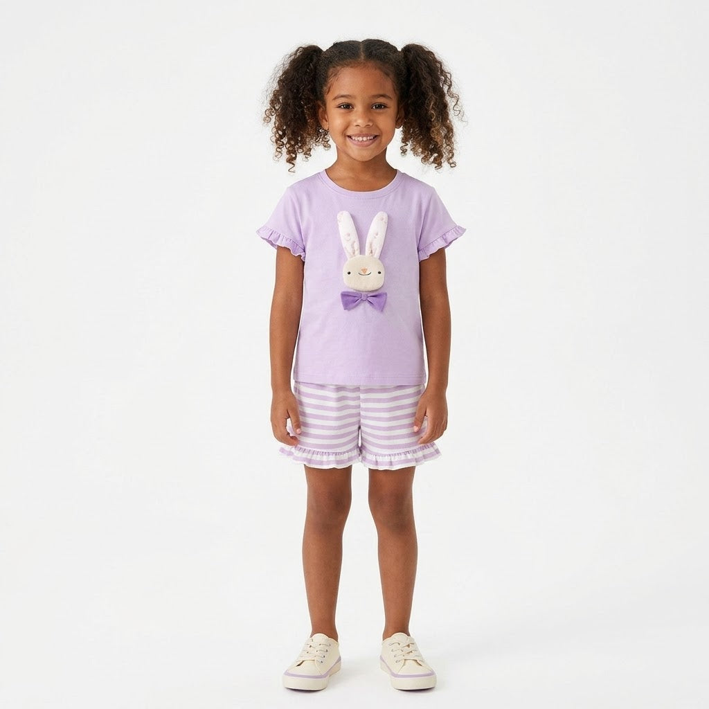 Blossom Breeze Shorts Set