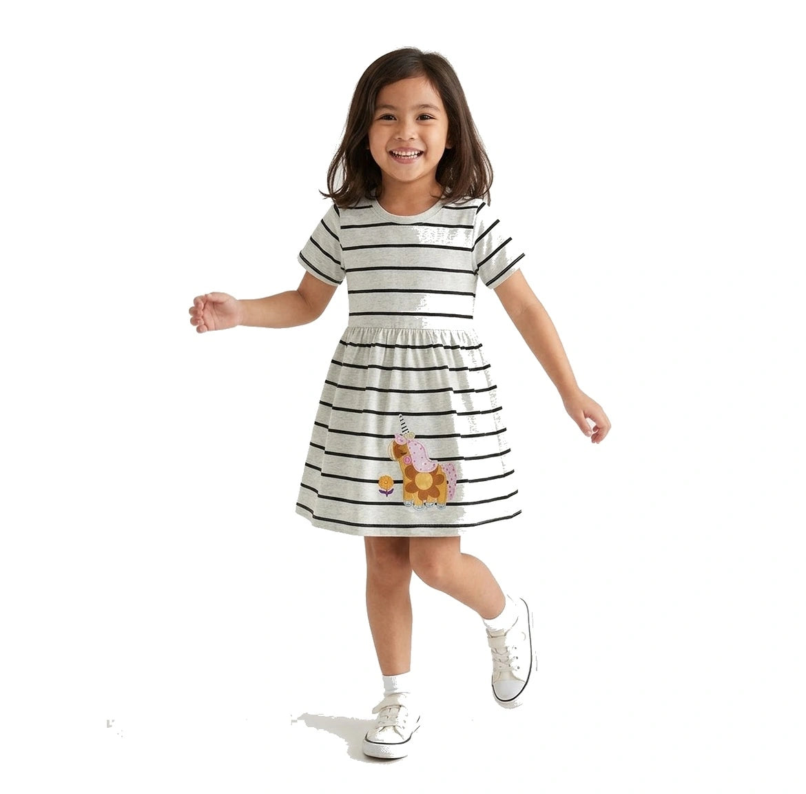 Évie Sweet Stripes Dress