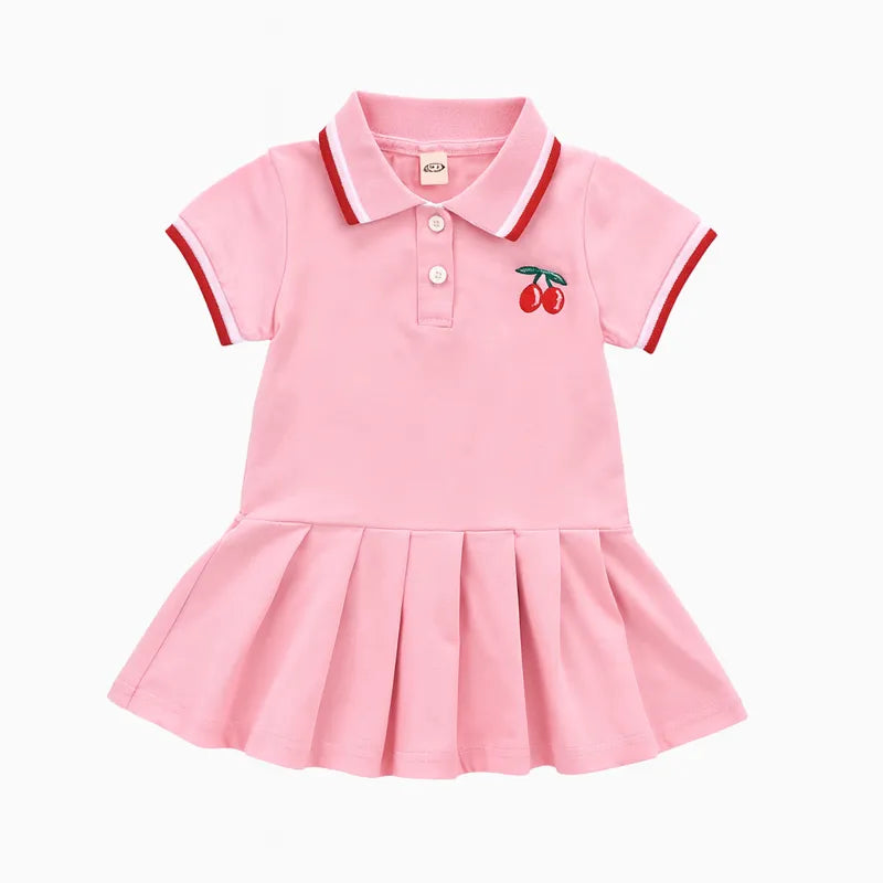Polo Pleated Dress