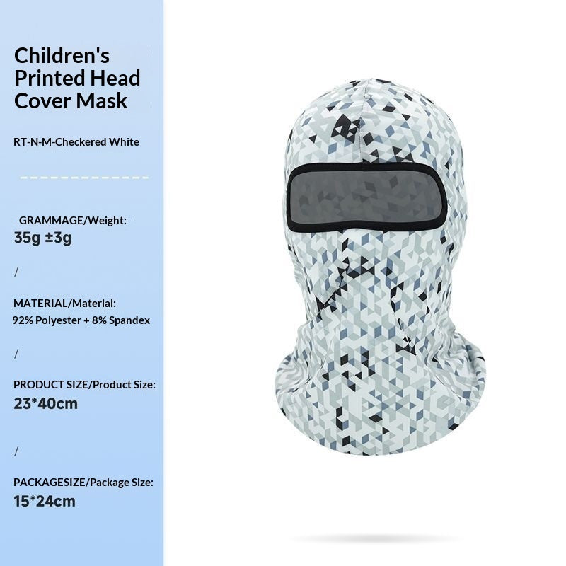 Outdoor Children's Riding Mask Headgear Windproof Sports