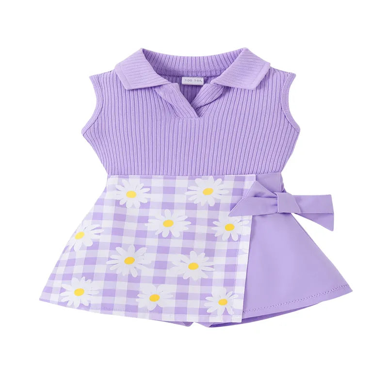 Plaid Girl Matching Set