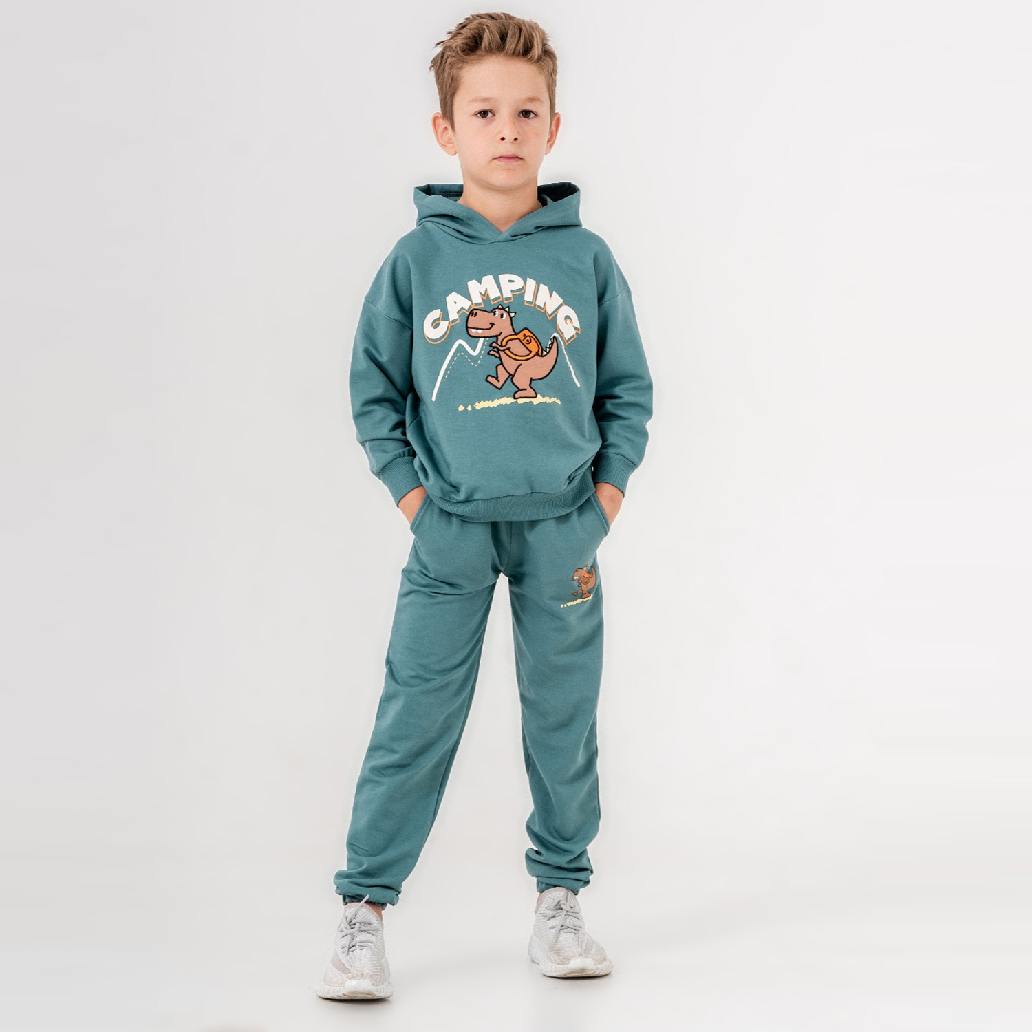Camping Boy Cotton Joggers Set-2