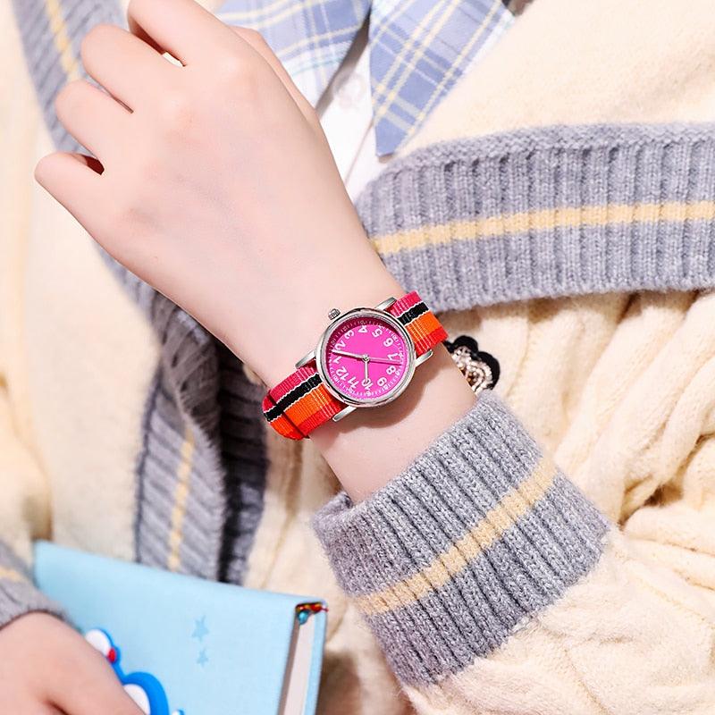 Junior Voyage Unisex Nylon-Strap Watch