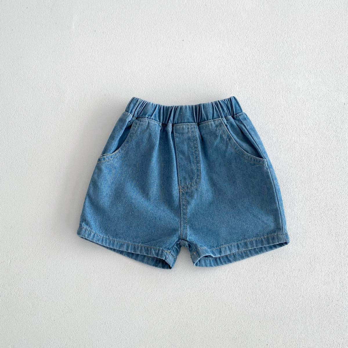 MyKids-USA® Kids Unisex Denim Casual Style Shorts-1