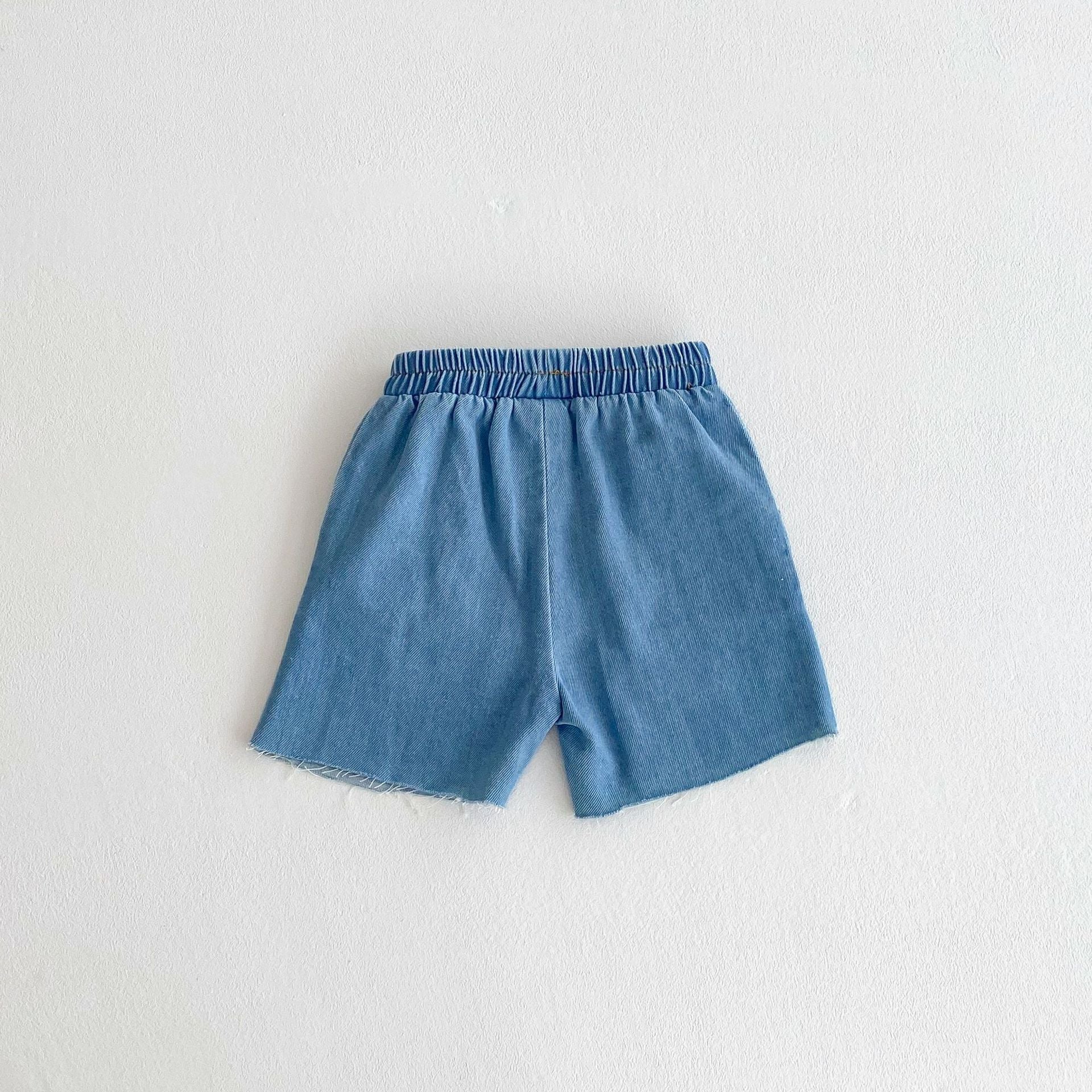 MyKids-USA® Kids Unisex Denim Casual Style Shorts-1