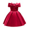MyKids-USA® Baby Girl Solid Color Sling Princess Fashion Dress Children’s Formal Dress-3