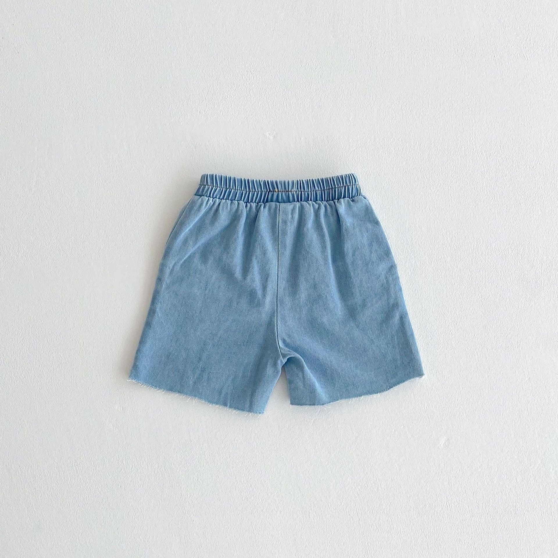 MyKids-USA® Kids Unisex Denim Casual Style Shorts-3