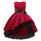 MyKids-USA® Baby Girl Flower Pattern Show Dress Birthday Party Formal Dress-3