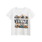 MyKids-USA® Boys’ Cartoon and Letters Pattern T-shirt in European and American Style-0