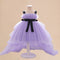 MyKids-USA® Baby Kids Girls Princess Sleeveless Ribbon Butterfly Bow Tailcoat Tulle Dress-0