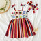 MyKids-USA® Baby Kids Girls Sleeveless Jacquard Pattern Dress-0