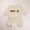 MyKids-USA® LOVE Graphic Hoodies Combo Pants Kids Valentine's Day Sets-2
