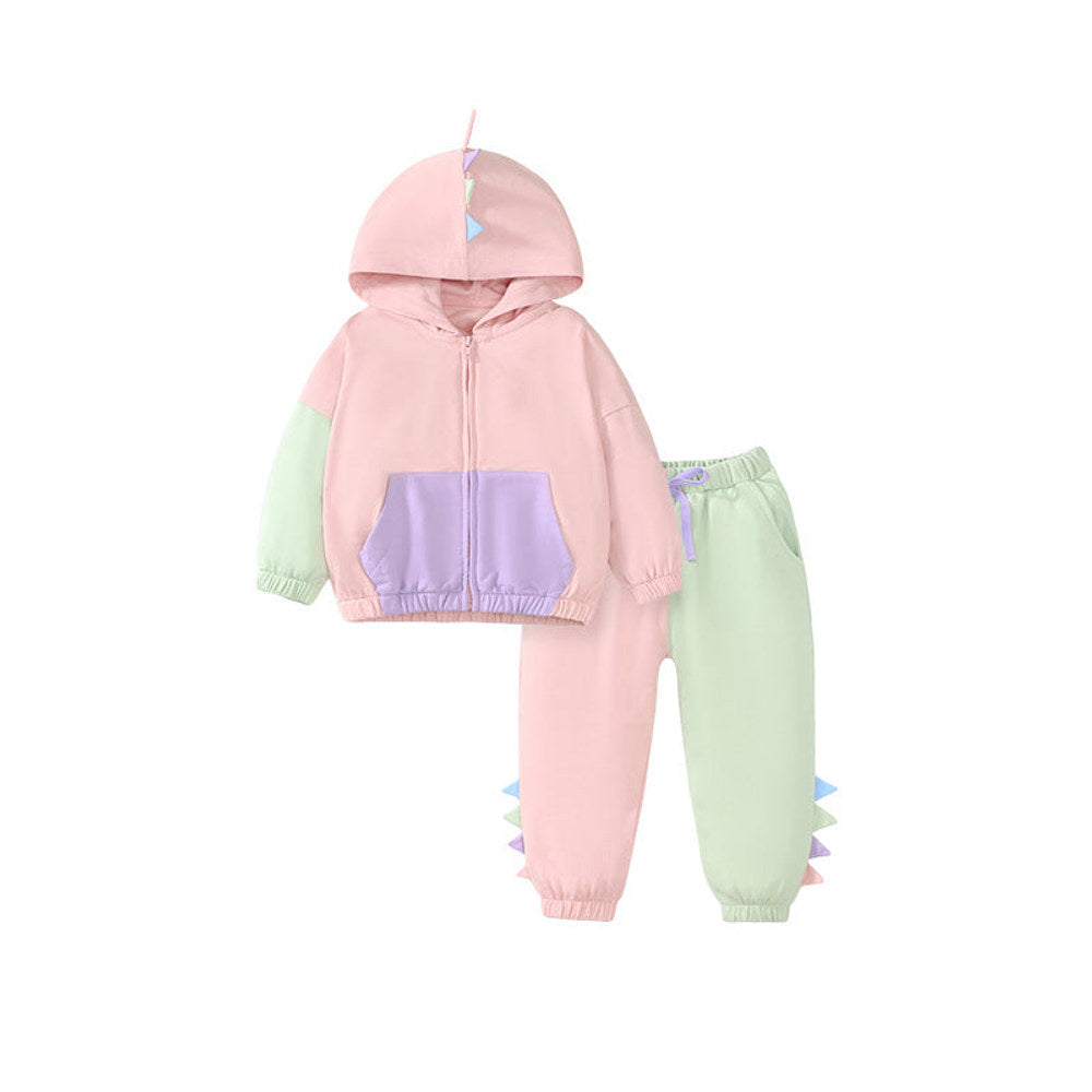MyKids-USA® Baby Girl Hoodie Cardigan With Pants Clothing Sets-4