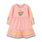 MyKids-USA® Adorable Floral Embroidered Dress: A Sweet Round Neck Princess Dress For Girls-0