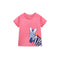 MyKids-USA® Cute Knit Round Neck Zebra Cartoon Girls’ T-Shirt In European And American Style For-0