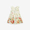 MyKids-USA® Girls Sleeveless Floral Pattern Single Breasted Dress-0