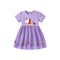 MyKids-USA® Mesh Princess Dress for Girls, European and American Cute Baby Dress-0