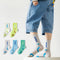 MyKids-USA® Kids Breathable Letters Pattern Sporty Socks Set-0